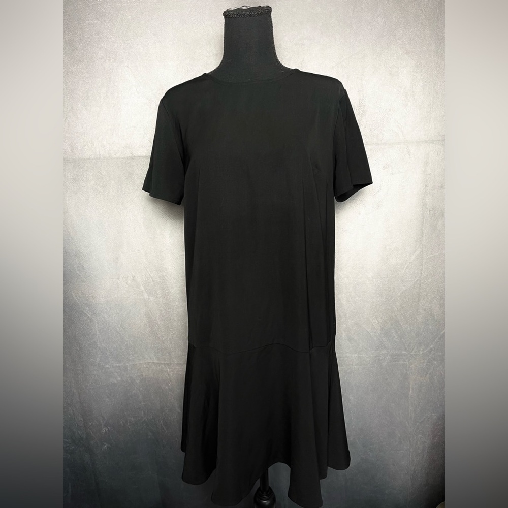 Black swing mini dress size s/m